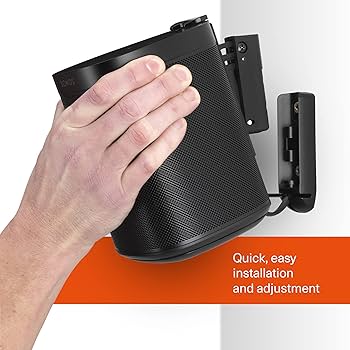 Amazon | Mountson スピーカー 壁マウント Sonos One SL & Play用 1 Amazon | Mountson スピーカー 壁マウント Sonos One SL & Play用 1